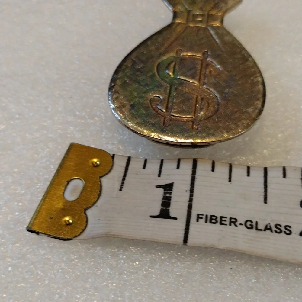 Money bag money clip.